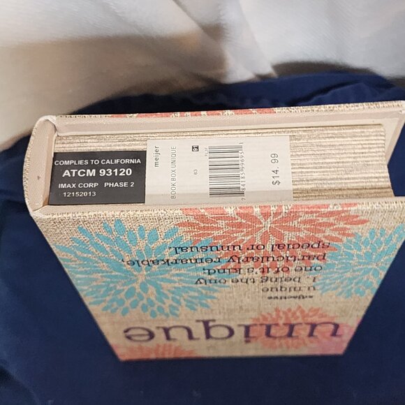 Bella Art in Motion Meijer Imax Corp Wood Unique Keepsake Safety Book Box - Picture 13 of 16